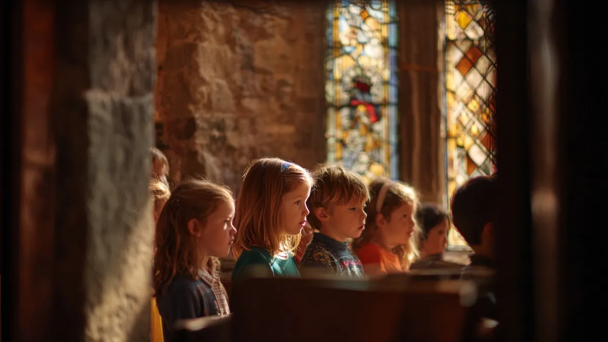 La chorale d'enfants