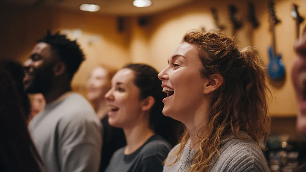 La chorale a cappella et le barbershop
