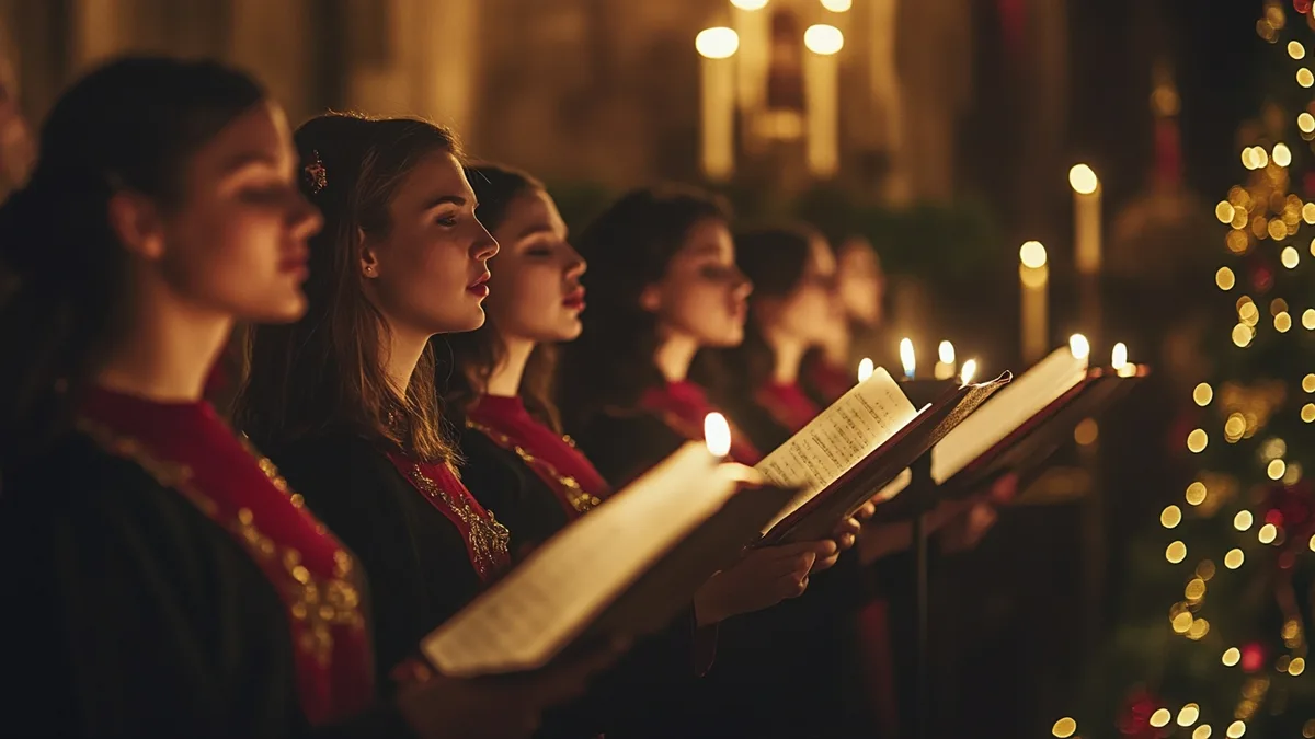 Organiser un concert de Noël avec sa chorale : répertoire et mise en scène